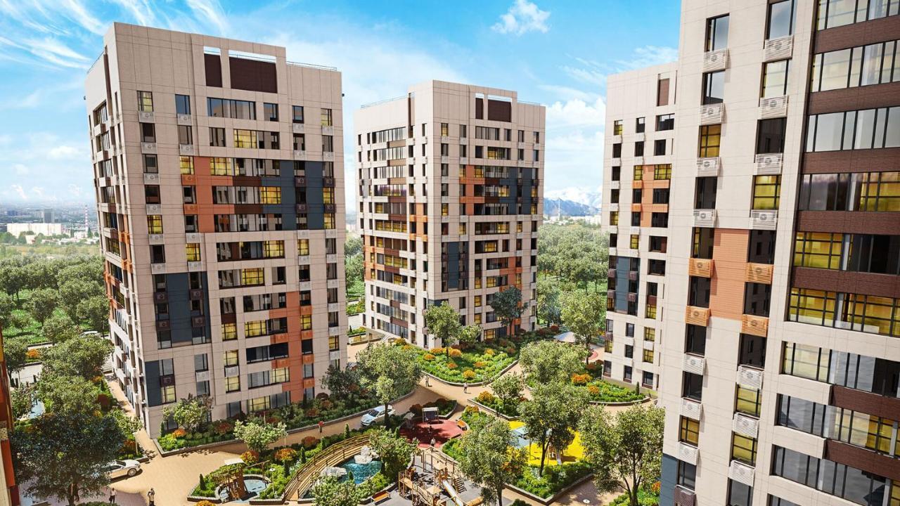 Halal-Apartamenty Рядом Трц Megaalma-Ata Exterior foto